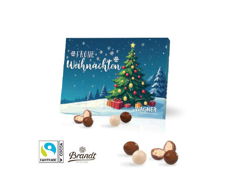 Product image Tisch-Adventskalender mit Brandt Knusperkugeln bedrucken