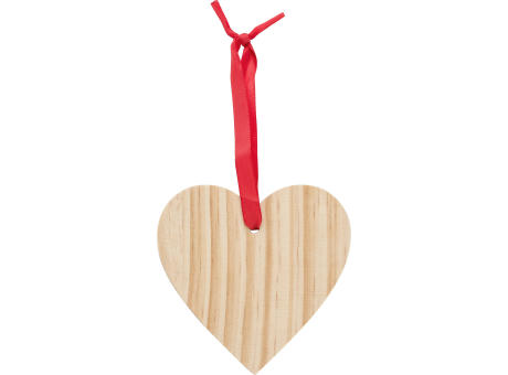 Product image Weihnachtsbaumanhänger aus Holz Einar bedrucken