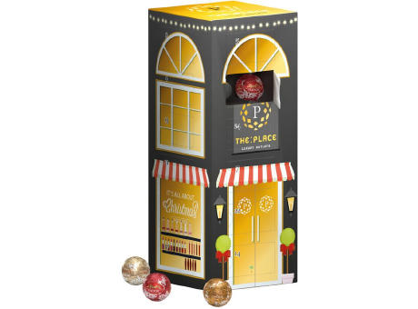 Product image Minikugel Tower Adventskalender Lindt bedrucken