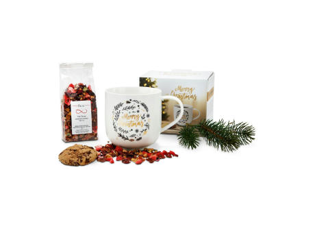 Product image Geschenkset / Präsenteset: Weihnachtliche Teetasse bedrucken