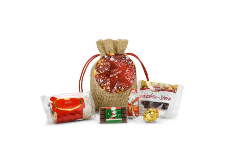 Geschenkset / Präsenteset: Merry Christmas Säckchen bedrucken