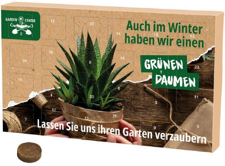 Product image Adventskalender ECO L mit Samentütchen bedrucken