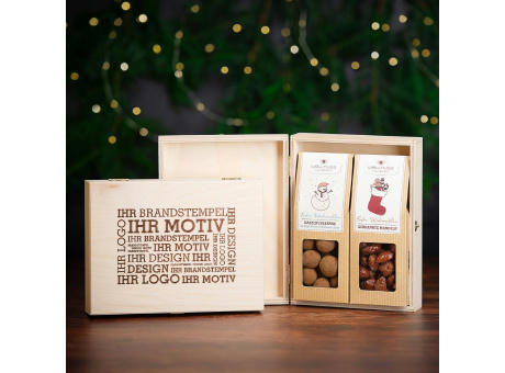 Product image 2 Weihnachts-Snacks in der Birkenholzbox bedrucken